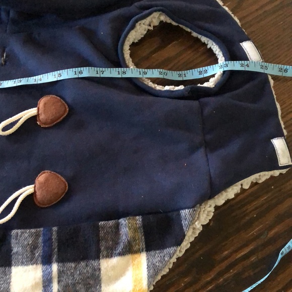 🌟HOST PIC🌟EUC 🐶 Fleece coat for a medium sized dog, measurements in pics. - Picture 6 of 6